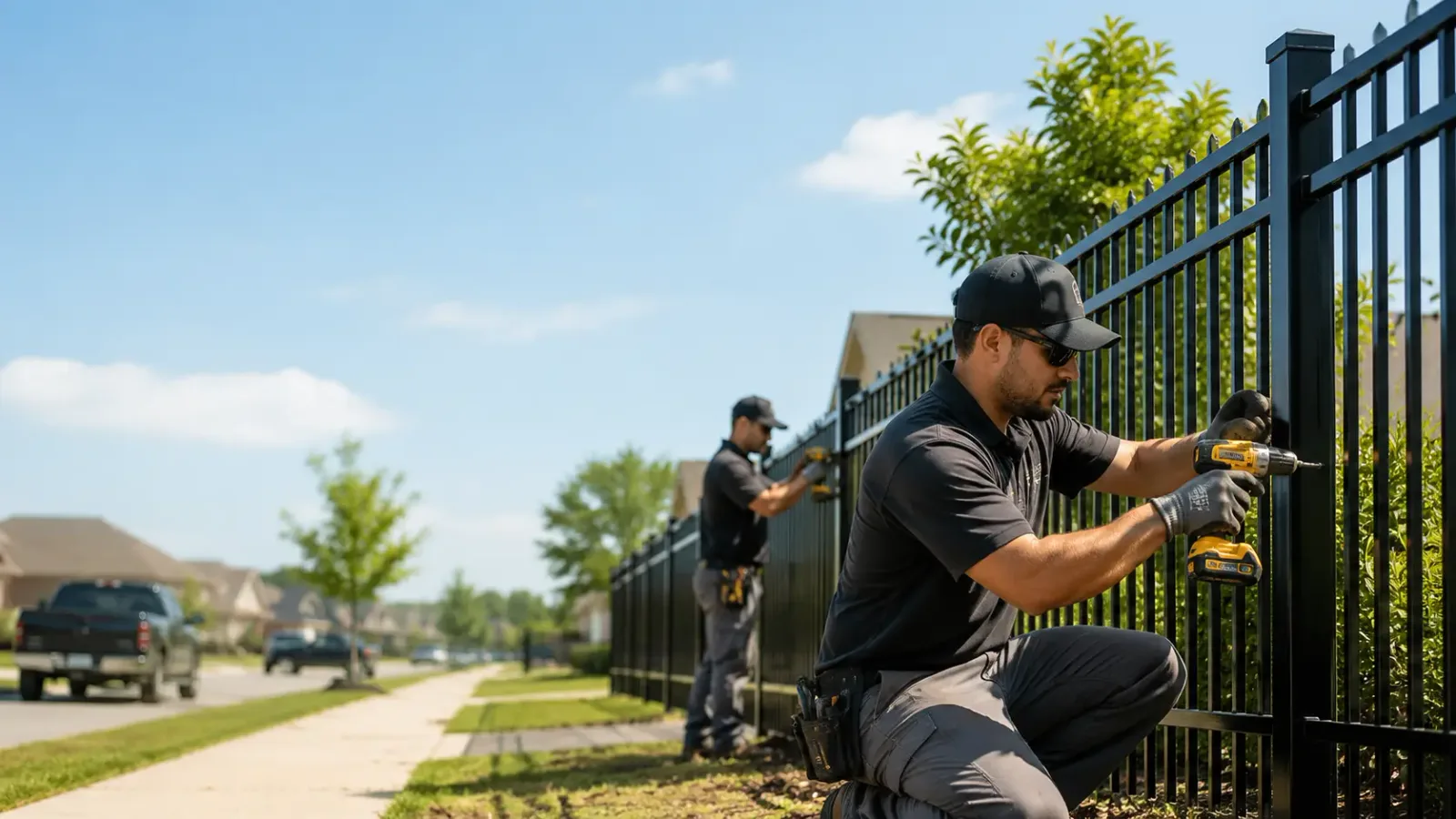 Metal Fence Installation in Helena, AR
